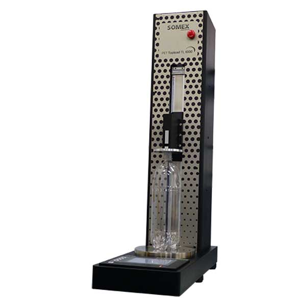 Somex Top Load Tester Vertical Pressure Test for PET Bottles